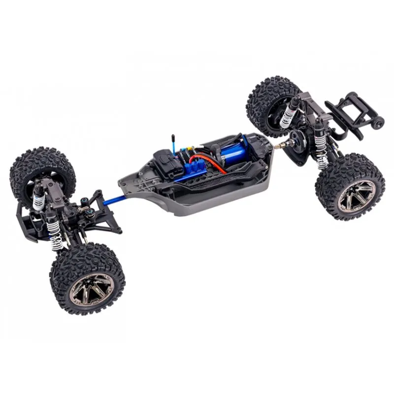 Rustler 4x4 VXL 1/10 RTR TQi TSM HD Blå utan Batteri / Laddare - 6