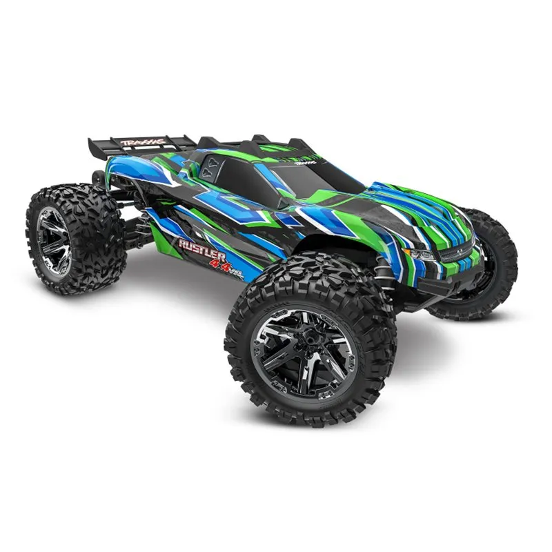 Rustler 4x4 VXL 1/10 RTR TQi TSM HD Grön utan Batteri / Laddare