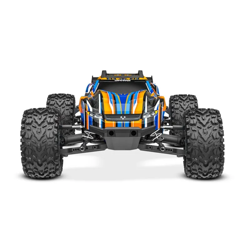 Rustler 4x4 VXL 1/10 RTR TQi TSM HD Orange utan Batteri / Laddare - 2