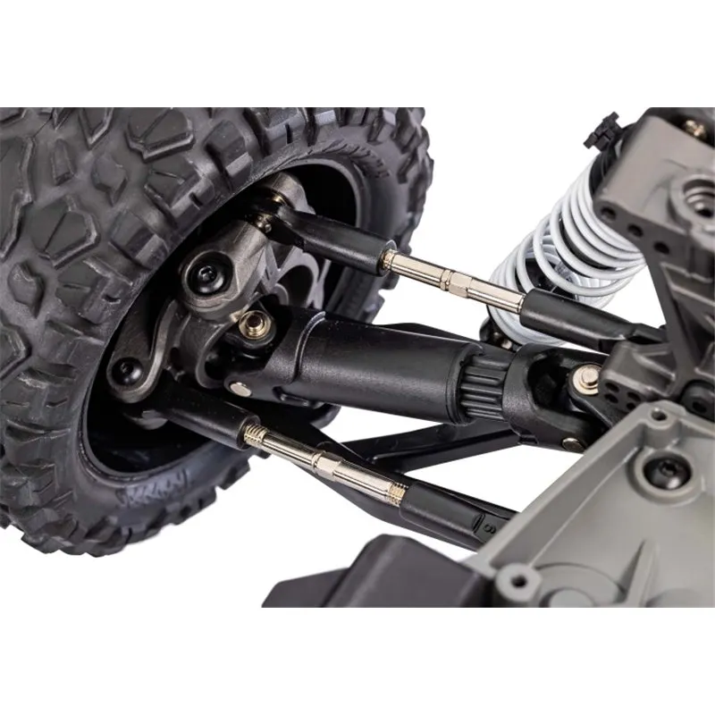 Rustler 4x4 VXL 1/10 RTR TQi TSM HD Orange utan Batteri / Laddare - 10