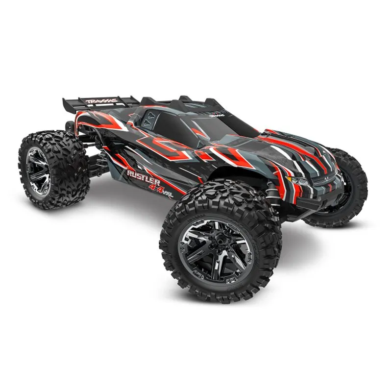 Rustler 4x4 VXL 1/10 RTR TQi TSM HD Röd utan Batteri / Laddare