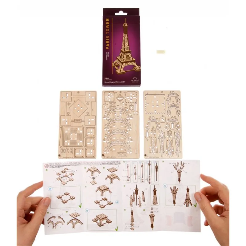 Ugears Paris Tower - 6