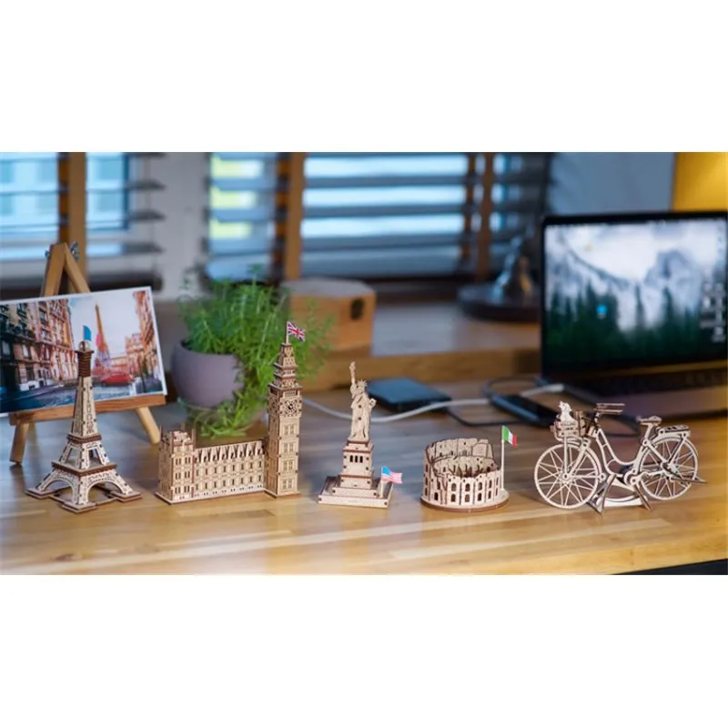 Ugears Paris Tower - 10