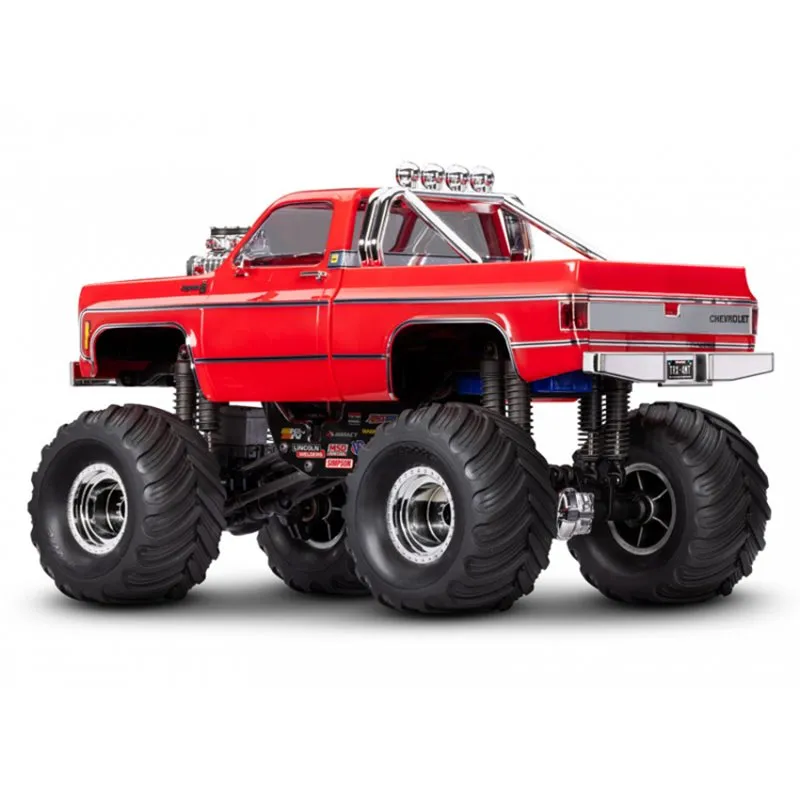 TRX-4MT Chevrolet K-10 Monster Truck RTR Röd - 2