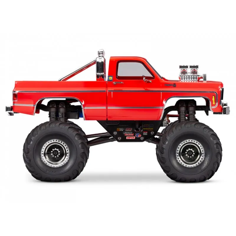 TRX-4MT Chevrolet K-10 Monster Truck RTR Röd - 3