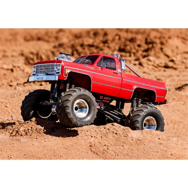 TRX-4MT Chevrolet K-10 Monster Truck RTR Röd - 4