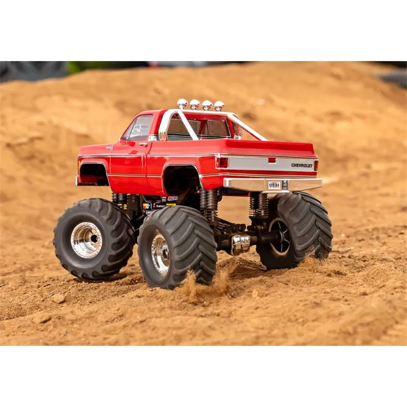 TRX-4MT Chevrolet K-10 Monster Truck RTR Röd - 8