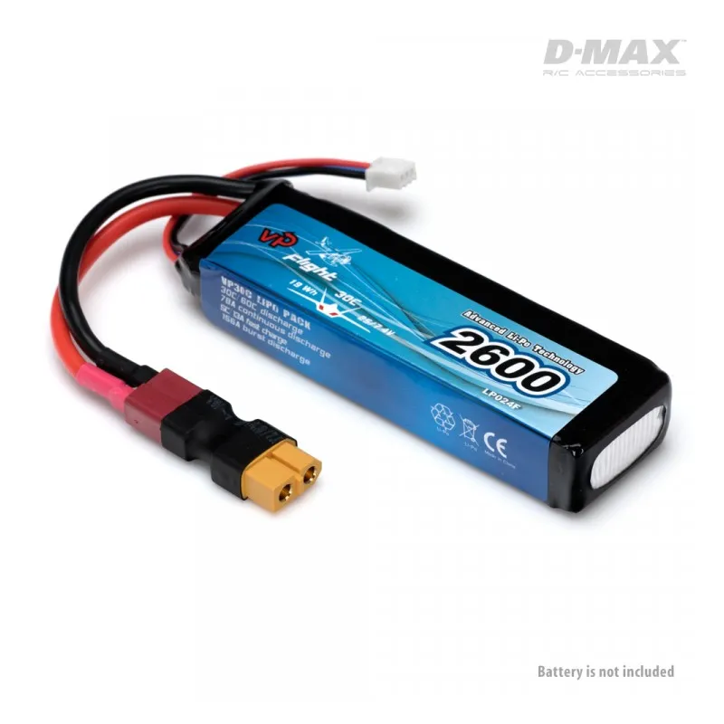 Kontakt Adapter XT60 (hona) - T-Plug  (hane) - 2