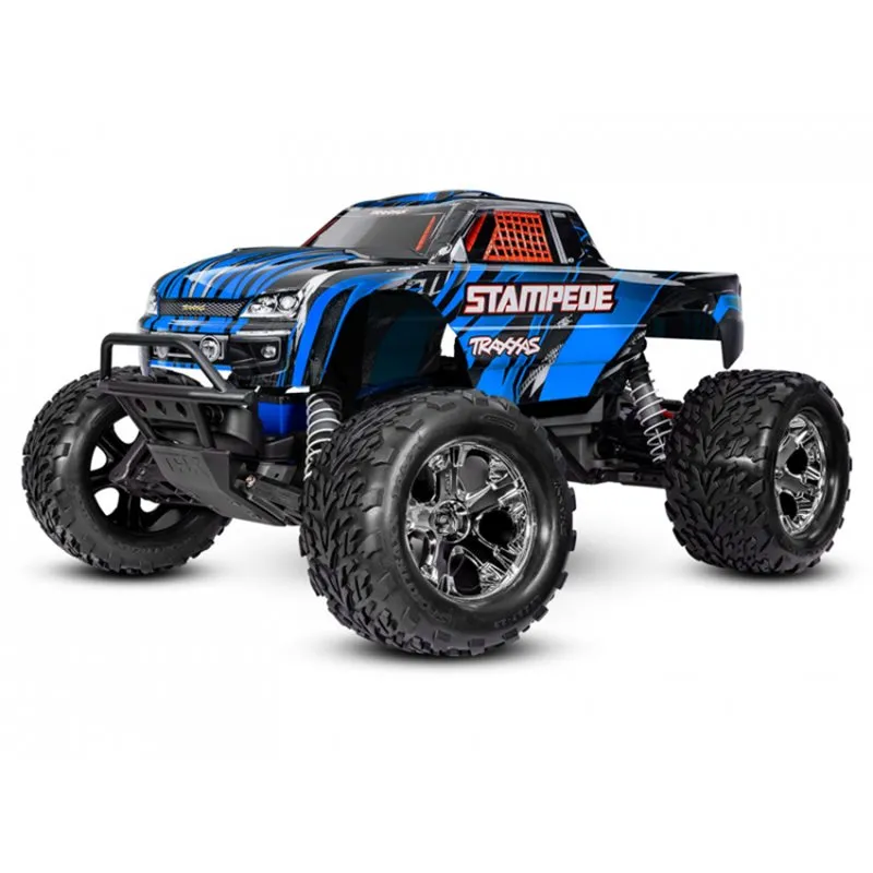 Stampede 2WD 1/10 RTR TQ EHD Blå USB-C - Med Batteri/Laddare