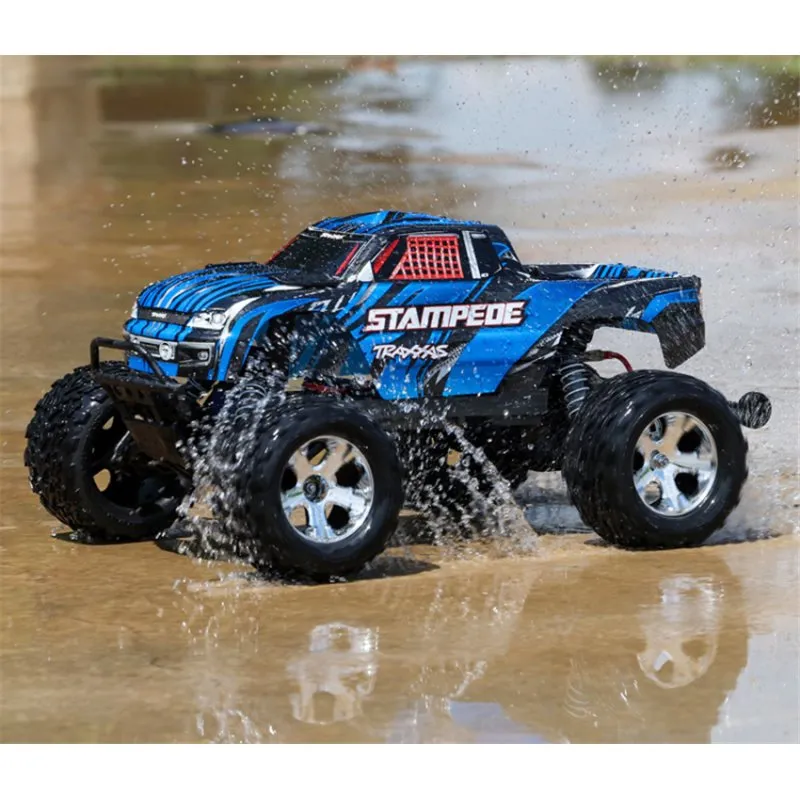 Stampede 2WD 1/10 RTR TQ EHD Blå USB-C - Med Batteri/Laddare - 7