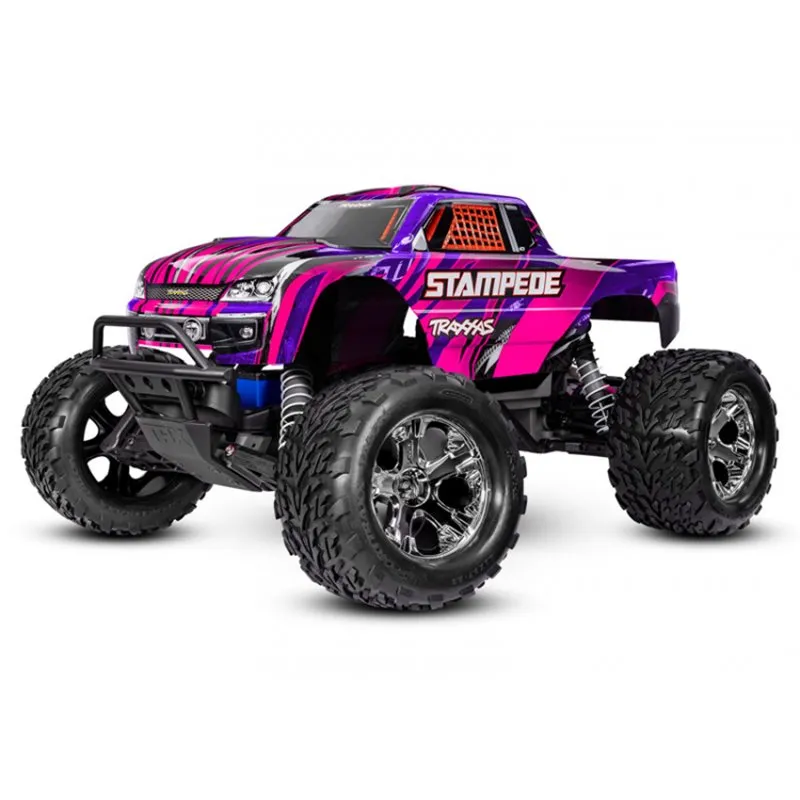 Stampede 2WD 1/10 RTR TQ EHD Pink USB-C - Med Batteri/Laddare