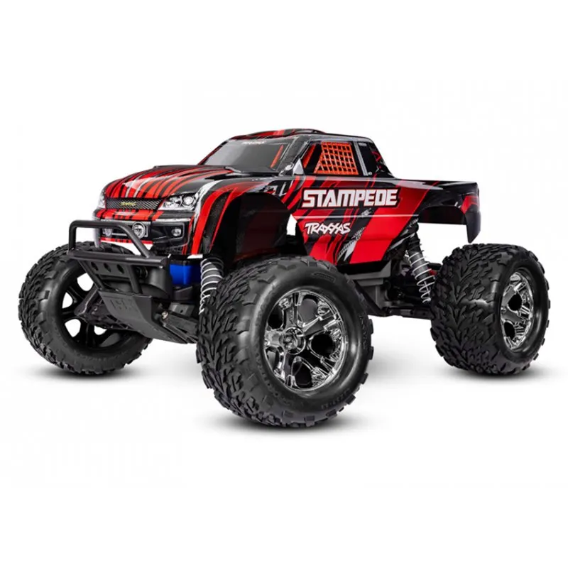 Stampede 2WD 1/10 RTR TQ EHD Röd USB-C - Med Batteri/Laddare