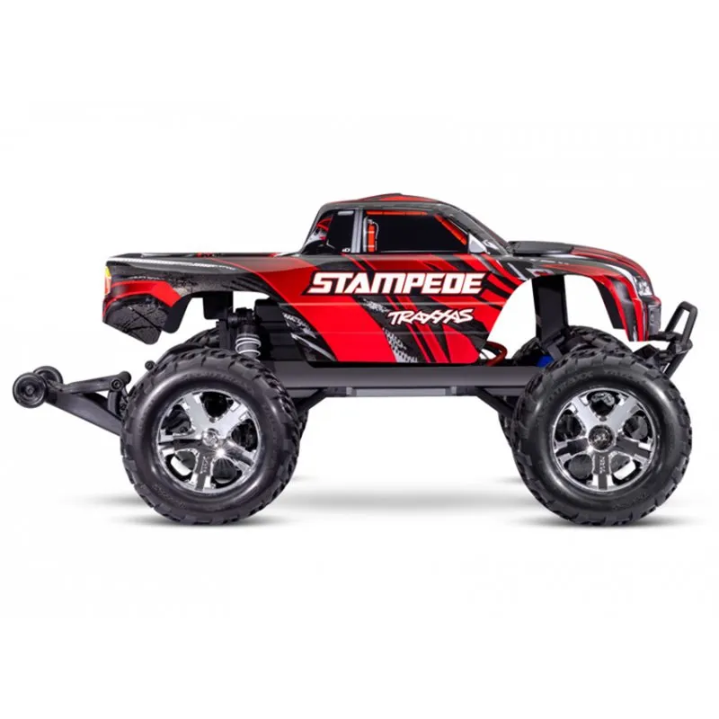 Stampede 2WD 1/10 RTR TQ EHD Röd USB-C - Med Batteri/Laddare - 3