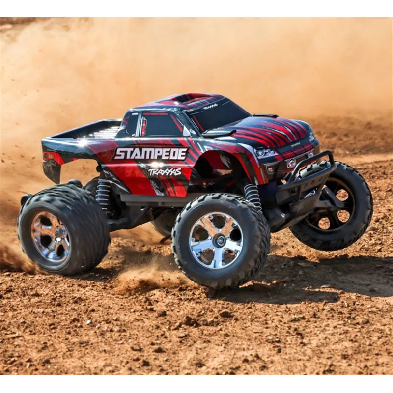 Stampede 2WD 1/10 RTR TQ EHD Röd USB-C - Med Batteri/Laddare - 7
