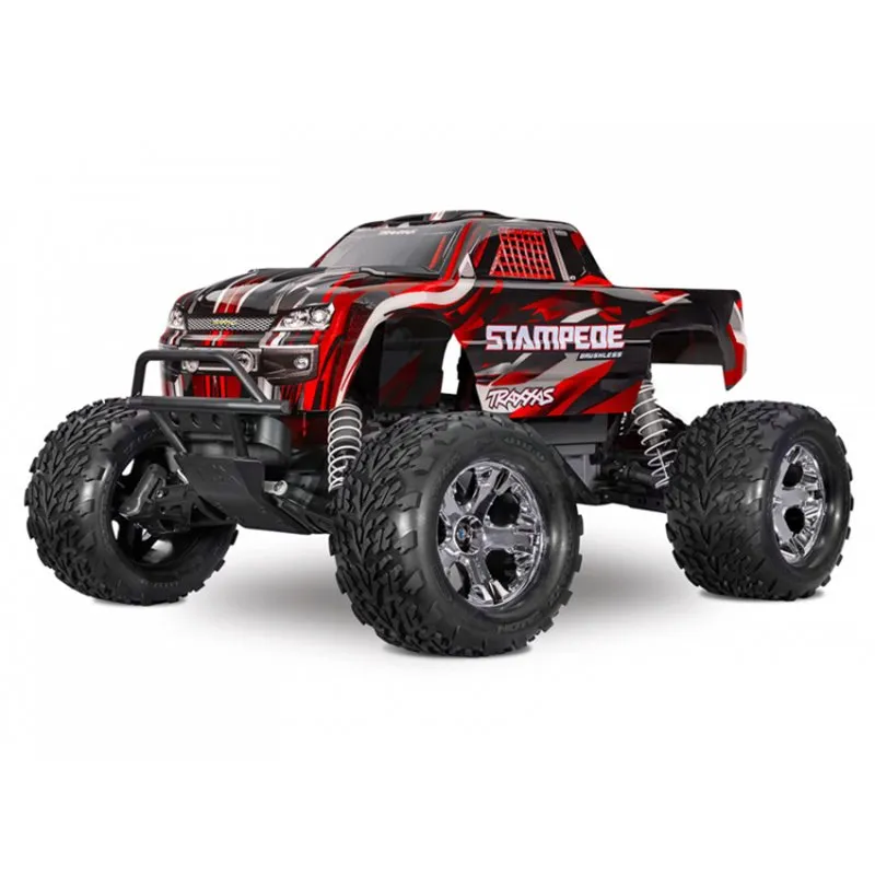 Stampede 2WD 1/10 RTR TQ BL-2s HD Röd