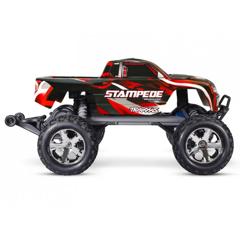 Stampede 2WD 1/10 RTR TQ BL-2s HD Röd - 2