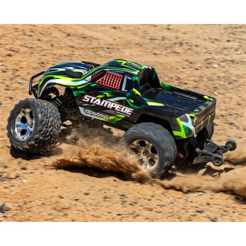 Stampede 2WD 1/10 RTR TQ BL-2s HD Grön - 5