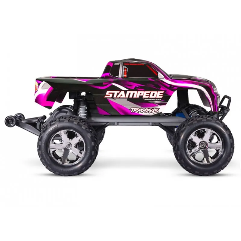 Stampede 2WD 1/10 RTR TQ BL-2s HD Pink - 2
