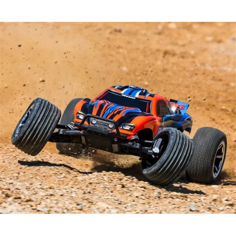 Rustler 2WD 1/10 RTR TQ EHD Orange USB-C Med Batteri/Laddare - 8