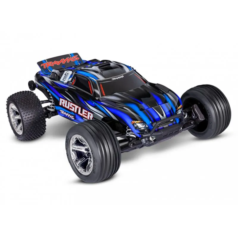 Rustler 2WD 1/10 RTR TQ BL-2s HD Blå