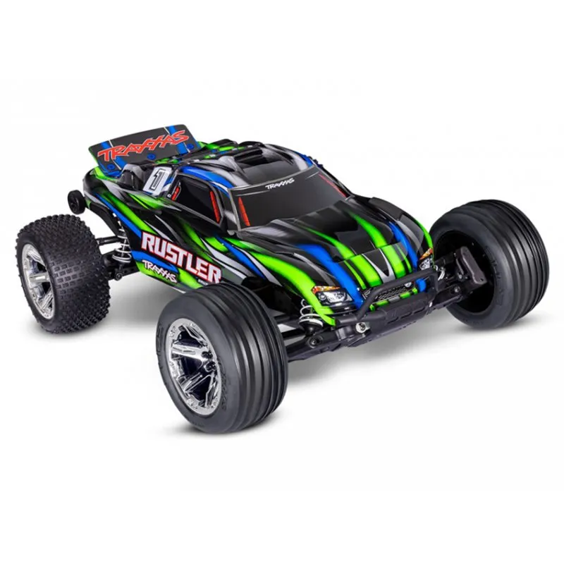 Rustler 2WD 1/10 RTR TQ BL-2s HD Grön