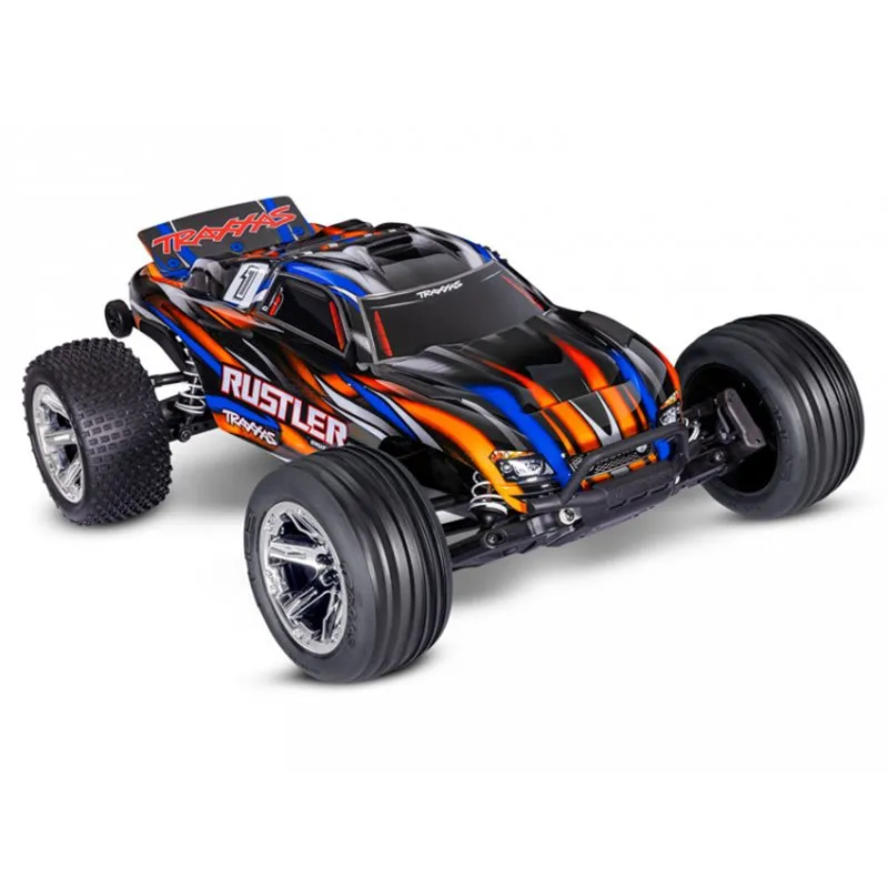Rustler 2WD 1/10 RTR TQ BL-2s HD Orange