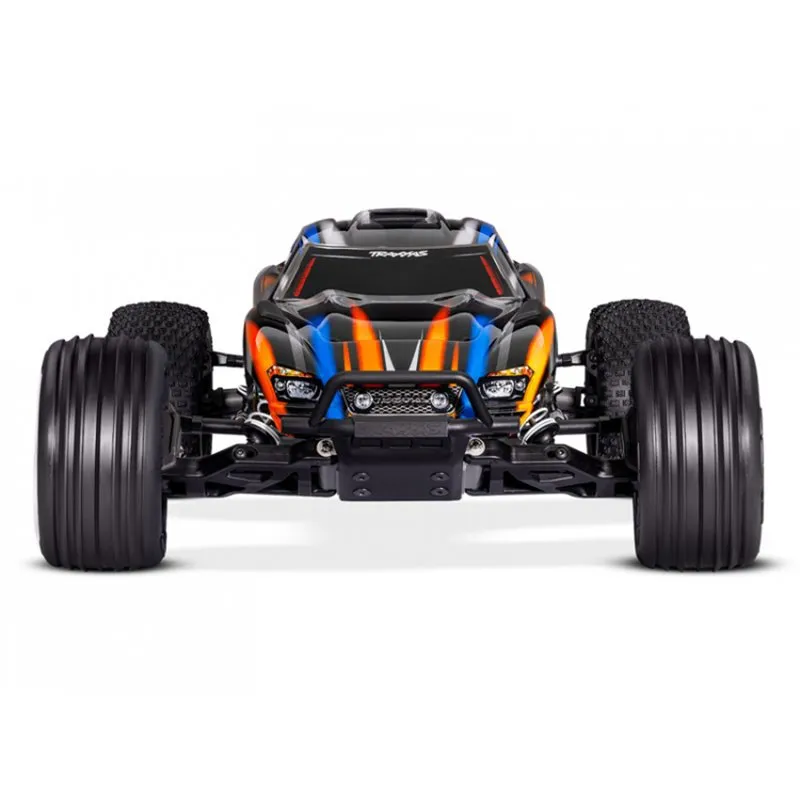 Rustler 2WD 1/10 RTR TQ BL-2s HD Orange - 2