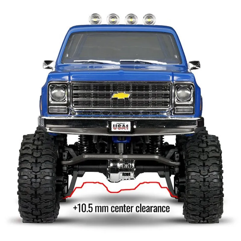 Portalaxel Set Fram + Bak Komplett (2.56:1 Växlad) TRX-4M - 2