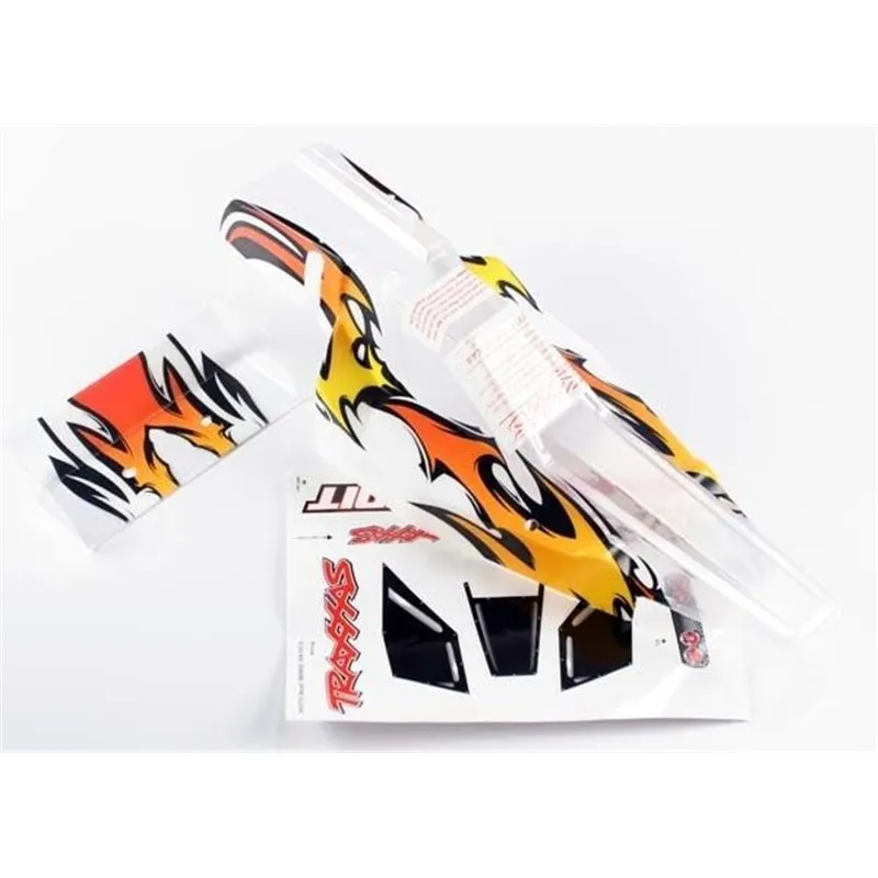 Kaross Bandit 1/2-målad Flammor