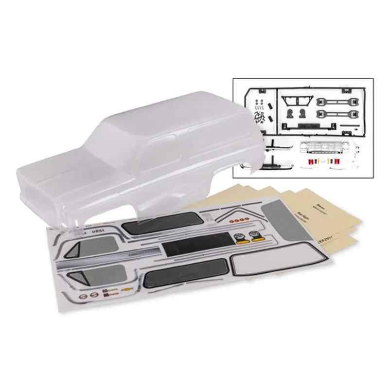 Kaross Chevy Blazer '79 Omålad Komplett Clipless