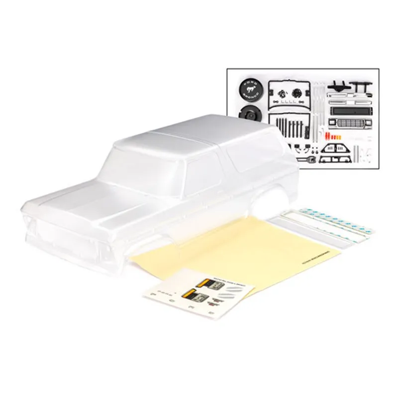 Kaross Ford Bronco '79 Omålad Komplett Clipless