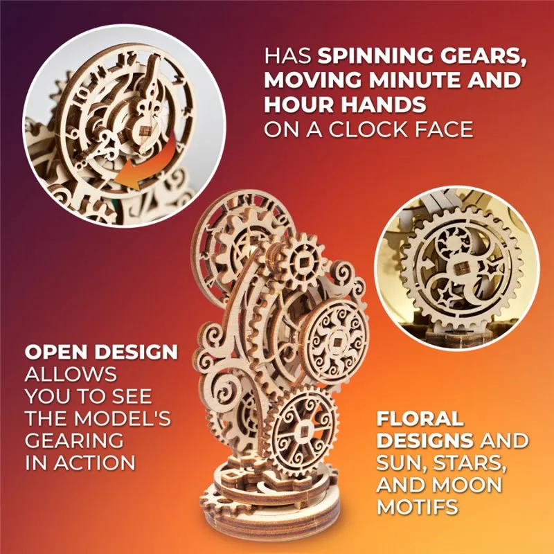 Ugears Steampunk Clock 2.0 - 5