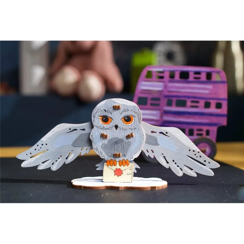 Ugears Coloring Hedwig Owl - Harry Potter - 5