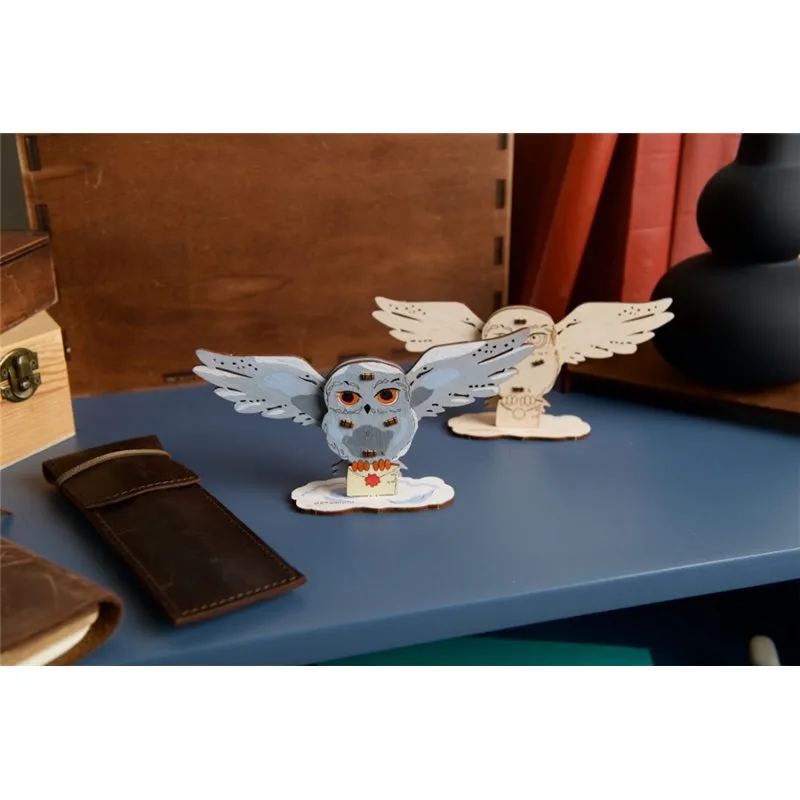 Ugears Coloring Hedwig Owl - Harry Potter - 6