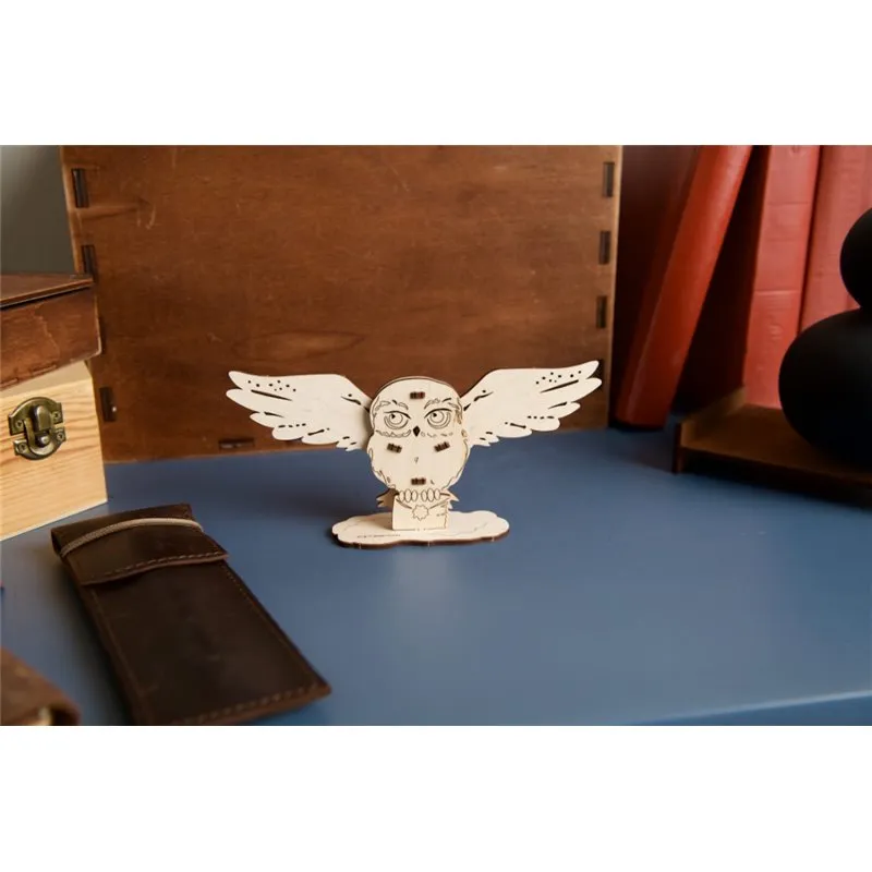 Ugears Coloring Hedwig Owl - Harry Potter - 7