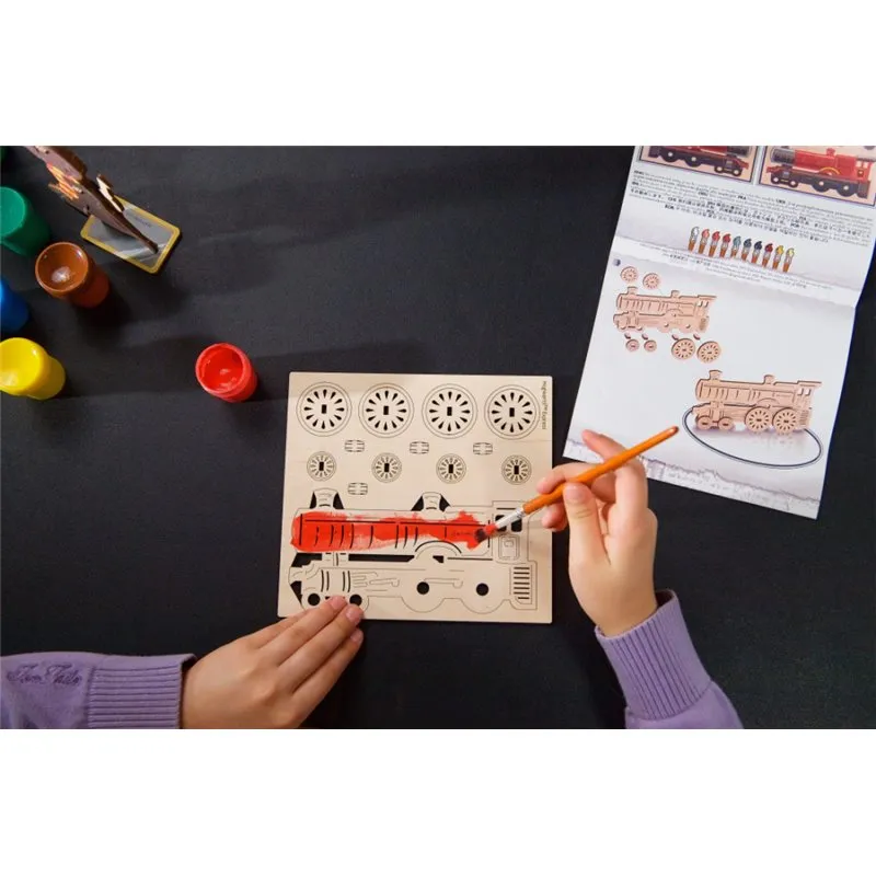 Ugears Coloring Hogwarts Express - Harry Potter - 5