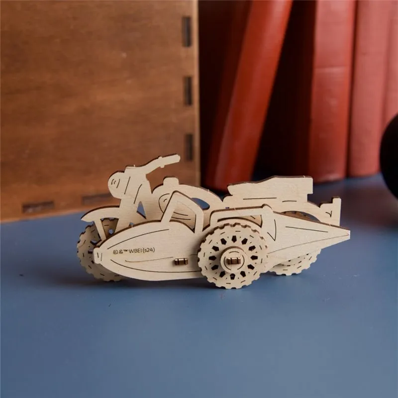 Ugears Coloring Hagrid´s Flying Motorbike - Harry Potter - 6
