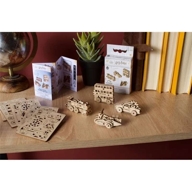 Ugears U-Fidget Magical Vehicles - Harry Potter - 6