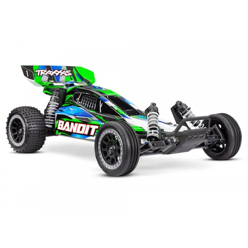 Bandit 2WD 1/10 RTR TQ EHD Grön USB-C Laddare/ 7 cell NiMH 3000mAh
