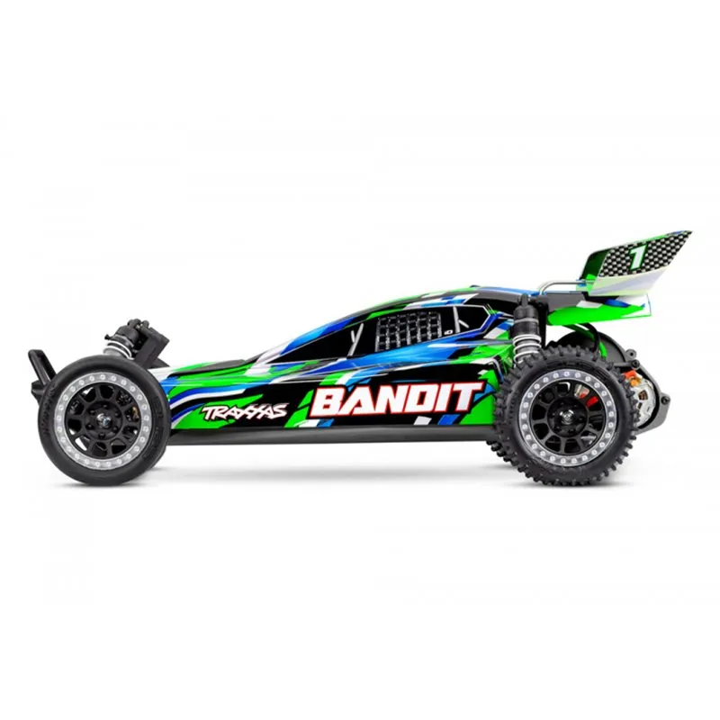 Bandit 2WD 1/10 RTR TQ EHD Grön USB-C Laddare/ 7 cell NiMH 3000mAh - 3