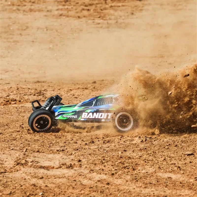 Bandit 2WD 1/10 RTR TQ EHD Grön USB-C Laddare/ 7 cell NiMH 3000mAh - 6