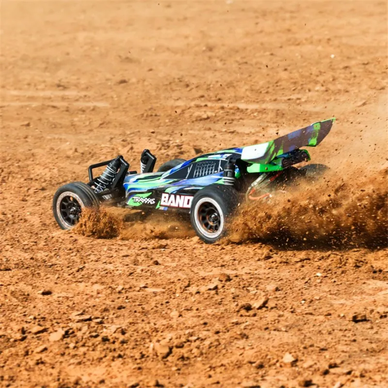 Bandit 2WD 1/10 RTR TQ EHD Grön USB-C Laddare/ 7 cell NiMH 3000mAh - 8