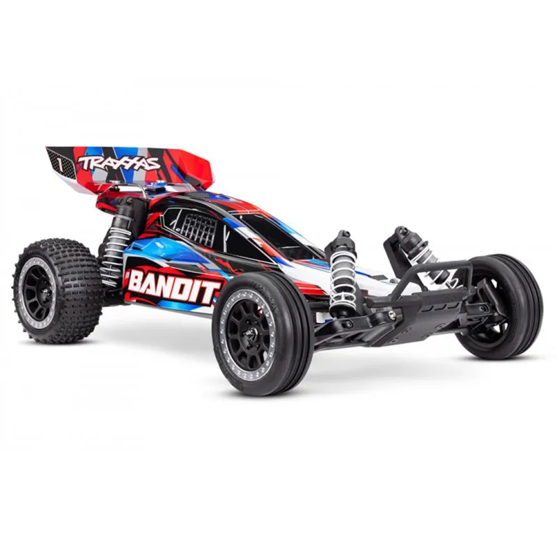 Bandit 2WD 1/10 RTR TQ EHD Röd USB-C Laddare/ 7 cell NiMH 3000mAh