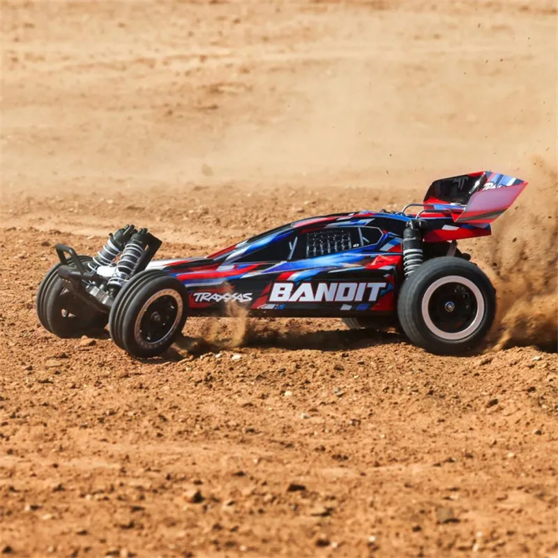 Bandit 2WD 1/10 RTR TQ EHD Röd USB-C Laddare/ 7 cell NiMH 3000mAh - 8