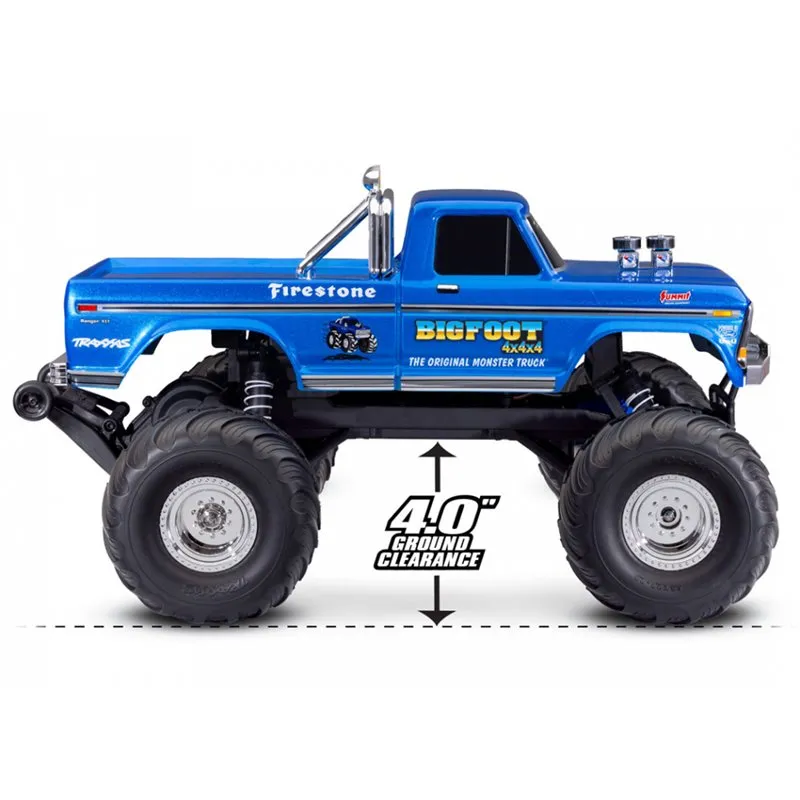 BIGFOOT No.1 1/10 RTR TQ EHD USB-C Laddare/ 7 cell NiMH 3000mAh - 5