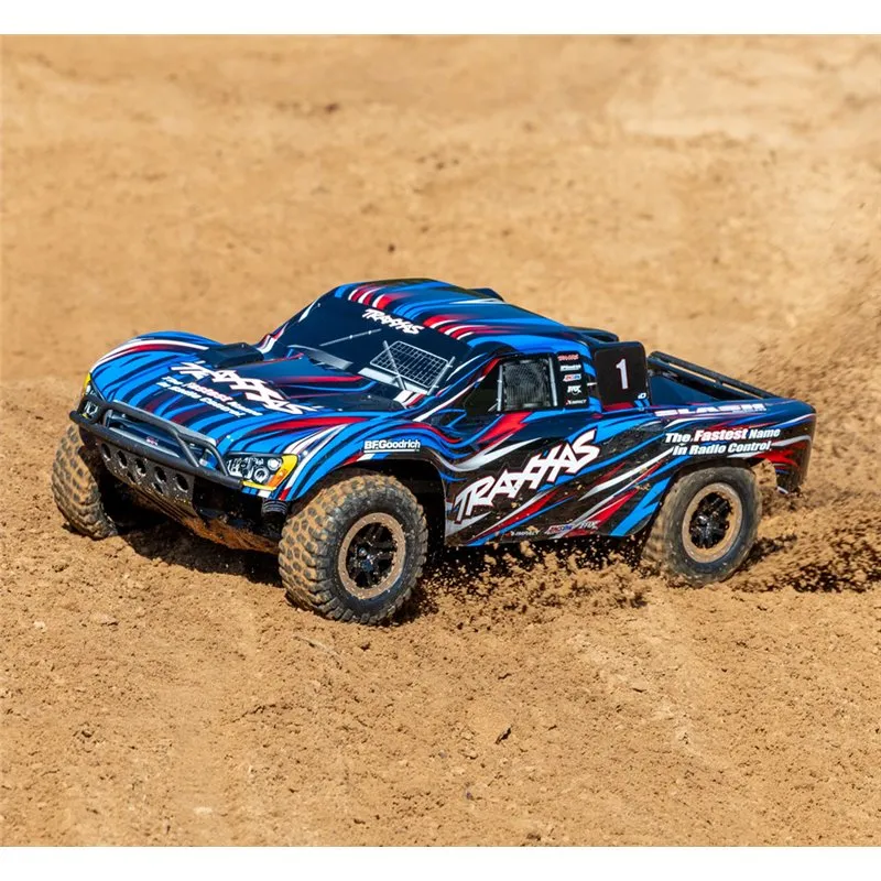 Slash 2WD 1/10 RTR TQ EHD Blå Clipless BL-2S - 6