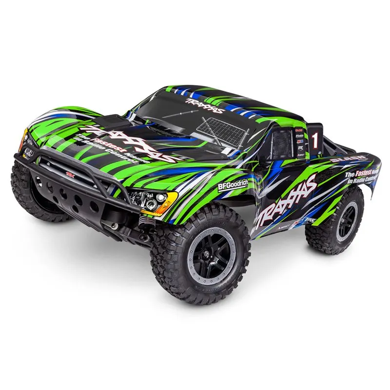 Slash 2WD 1/10 RTR TQ EHD Grön Clipless BL-2S
