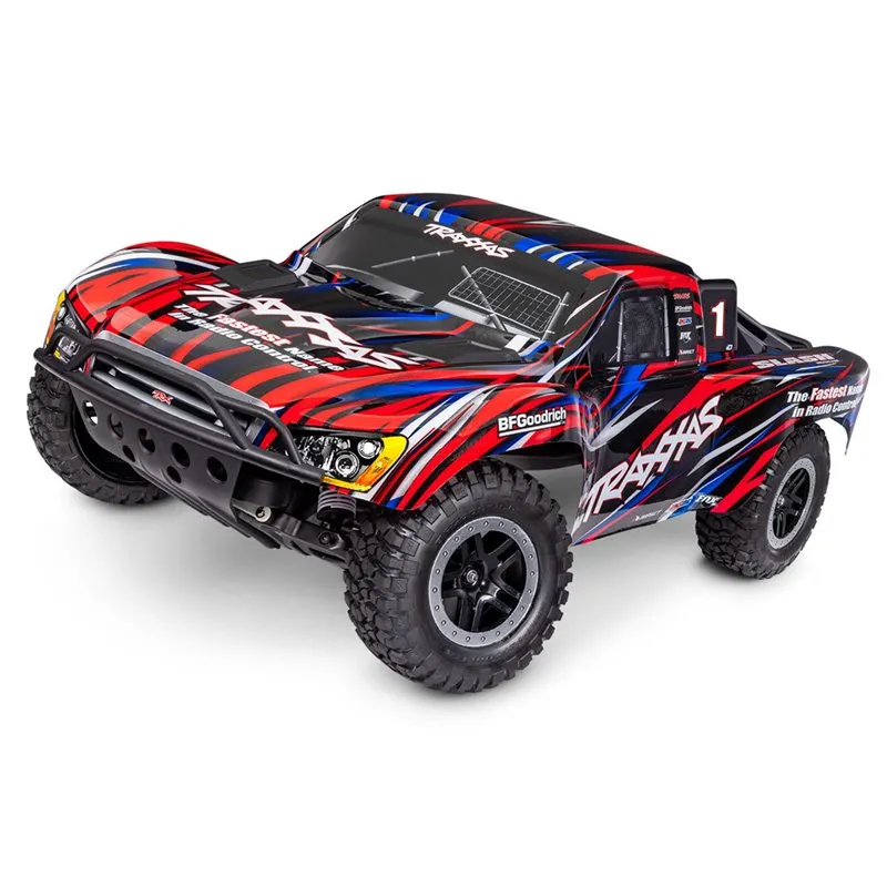 Slash 2WD 1/10 RTR TQ EHD Röd Clipless BL-2S