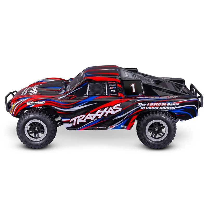 Slash 2WD 1/10 RTR TQ EHD Röd Clipless BL-2S - 2