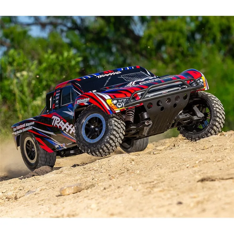 Slash 2WD 1/10 RTR TQ EHD Röd Clipless BL-2S - 7